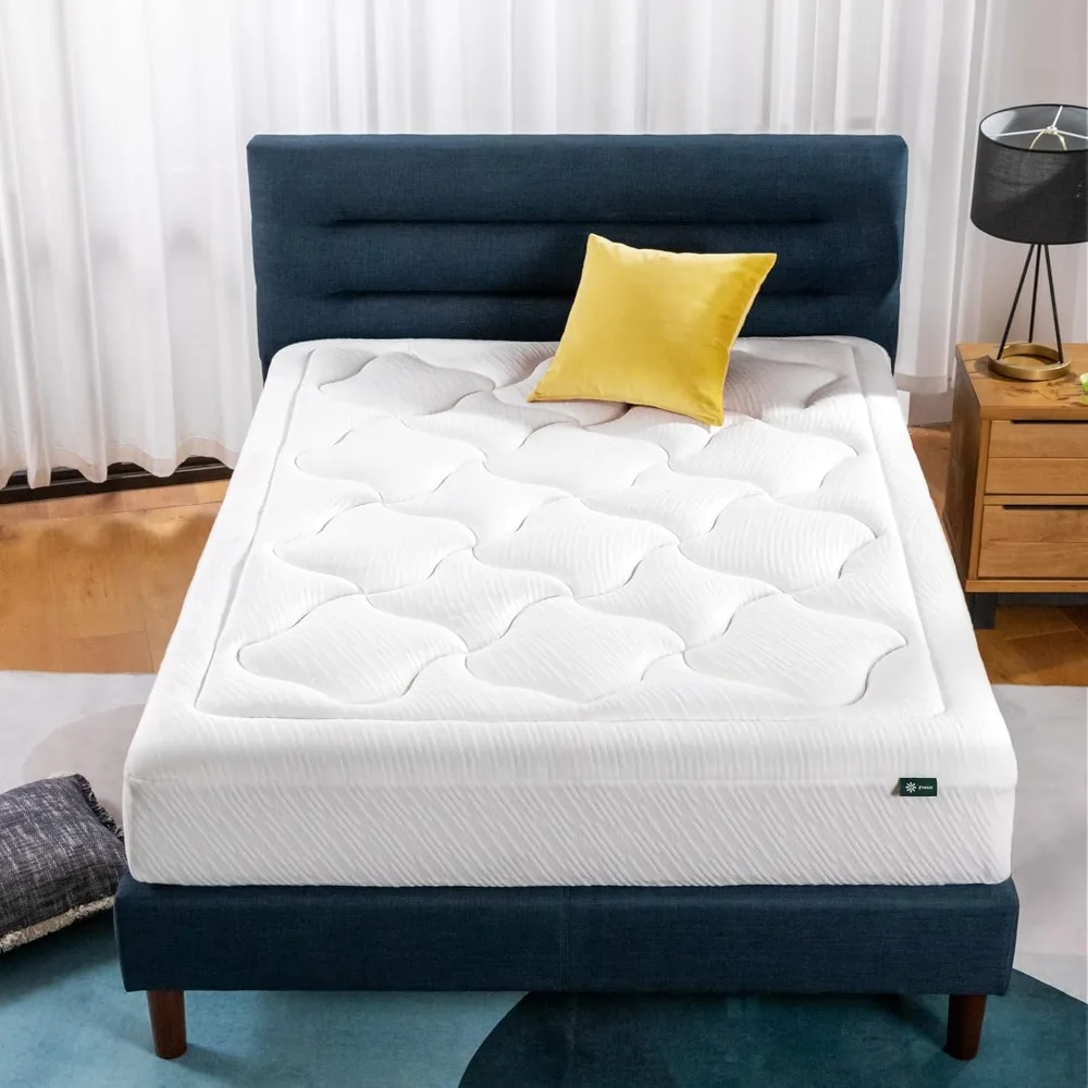 ZINUS 10 Inch Cloud Memory Foam Mattress Review: Queen, Fiberglass Free, Pressure Relieving & CertiPUR-US Certified