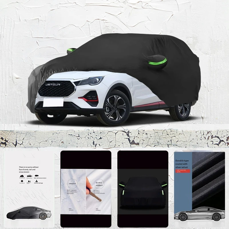 For Jetour X70 plus Car cover Exterior Car Cover Outdoor Protection Full Car Covers Waterproof