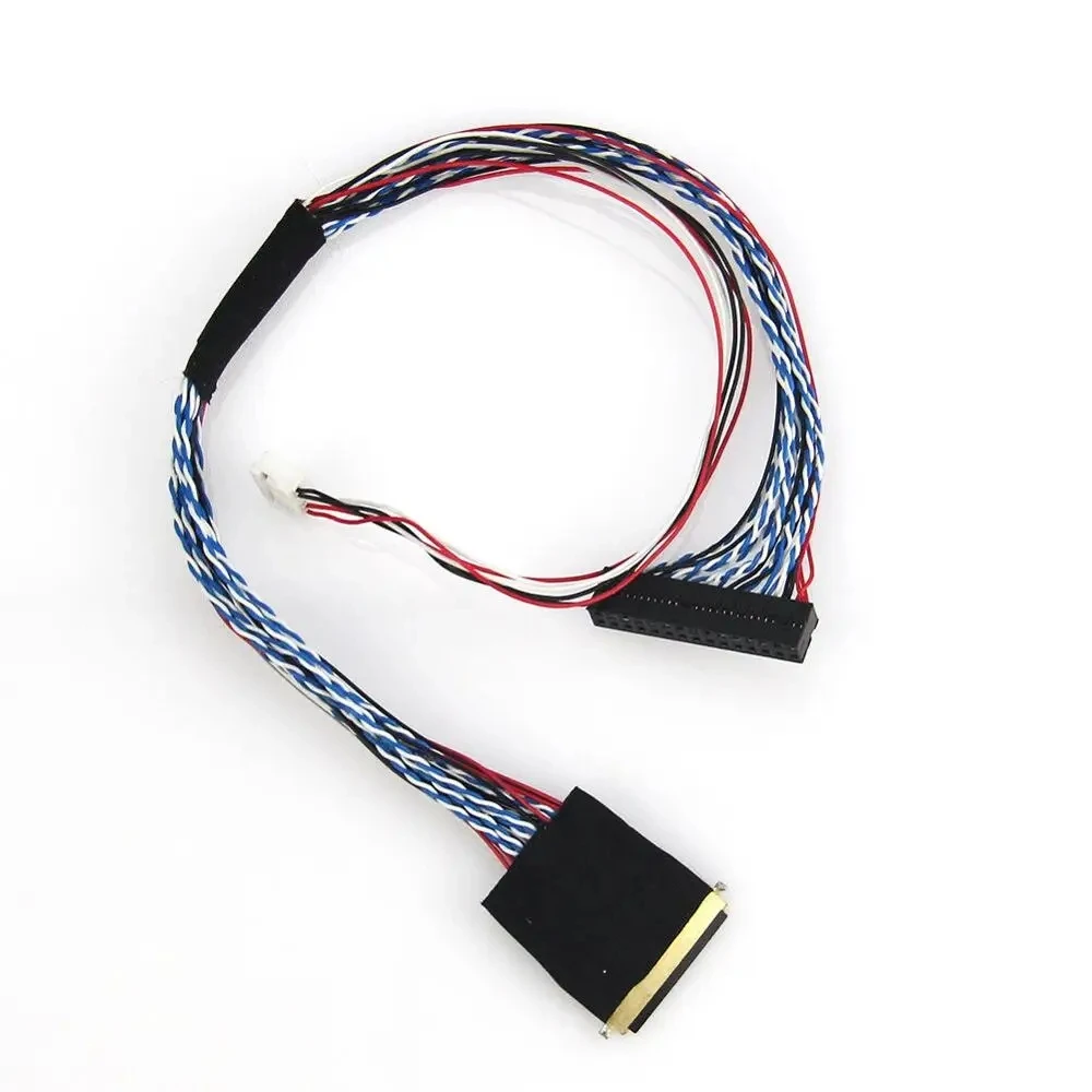 

New 20453-20455 40Pin 1ch 6bit LVDS Cable for 10.1/14/15.6 LED LCD Screen I-PEX