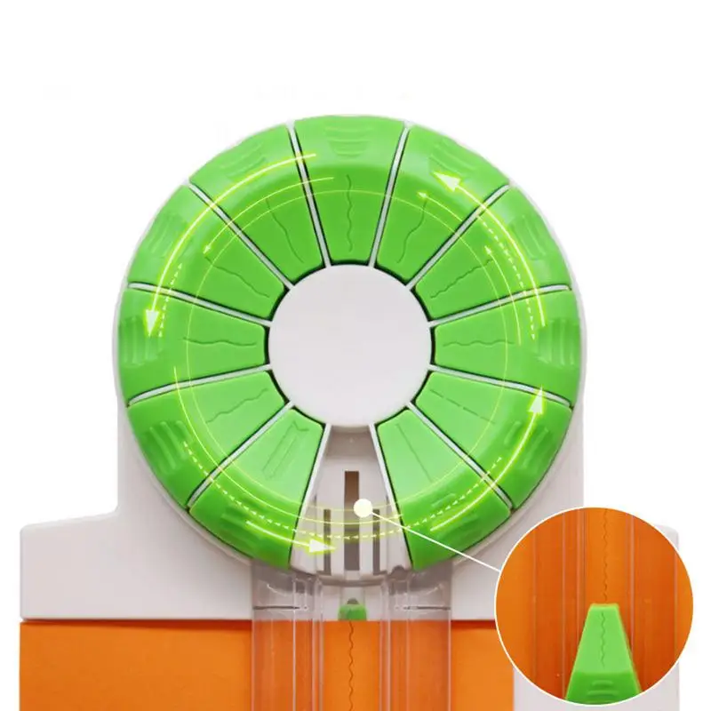 Multi-function Paper Cutter 12-in-1 Creasing Equipment 12-Shapes In 1 Craft Paper Edge Cutter For Cardboard Label Paper Photo