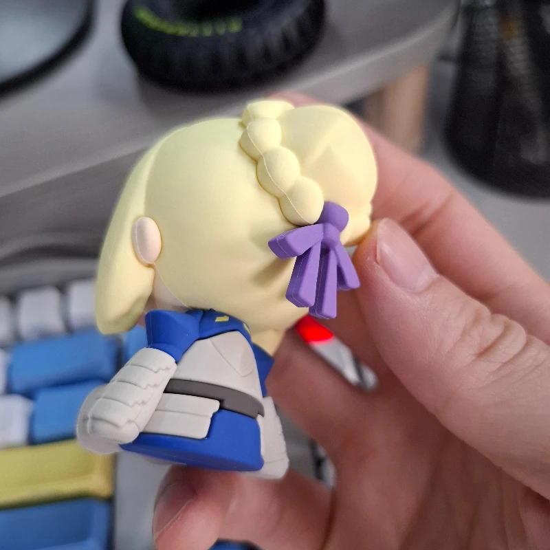 6cm Sabe Figure FGO Game Peripherals Altria Pendragon Desktop Ornaments Fate/stay Night Anime Peripherals Cute Room Decoration