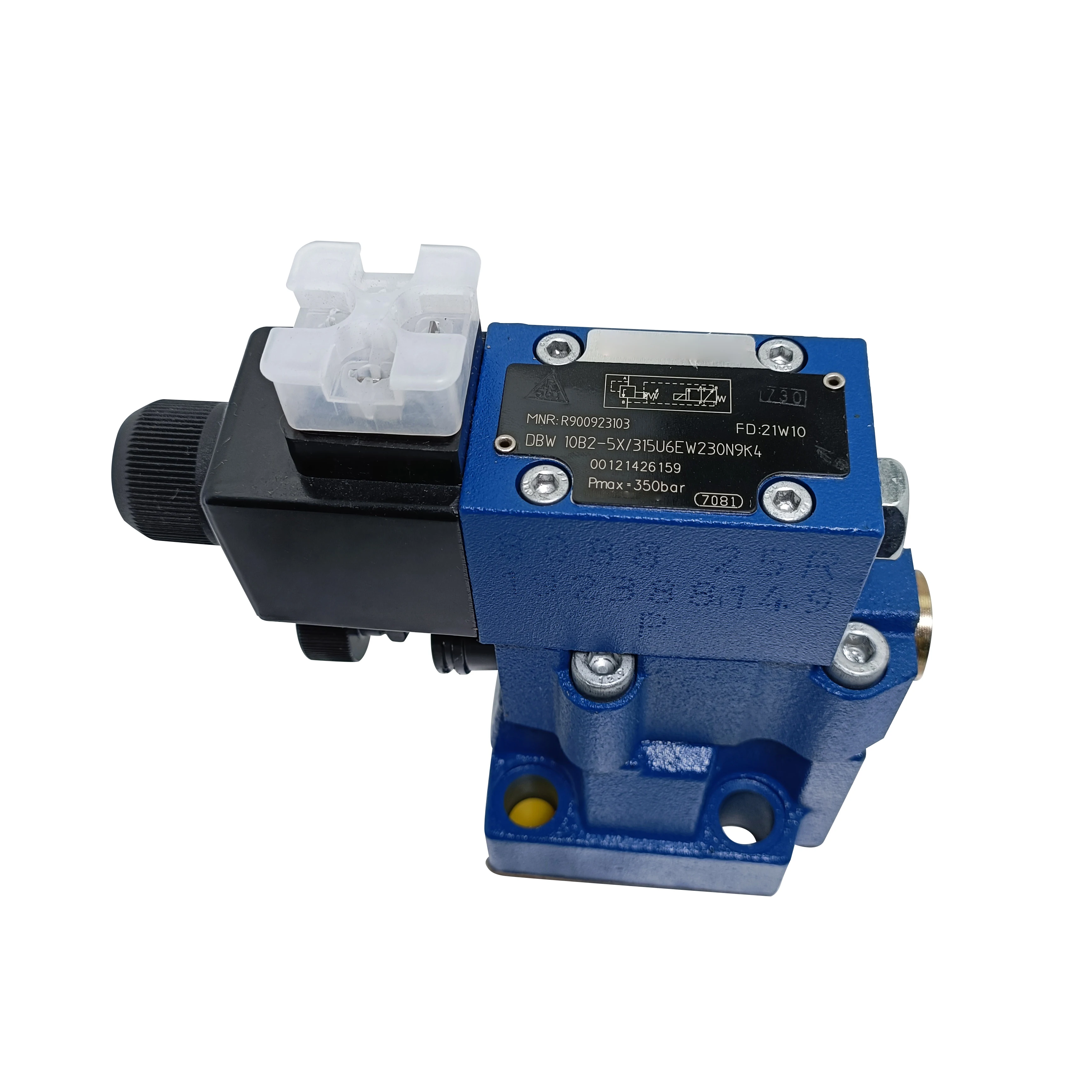 pilot Operated Pressure Relief Valve DBW10A-2-50/200AG24Z5L DBW10A-2-50/200-6AG24Z5L
