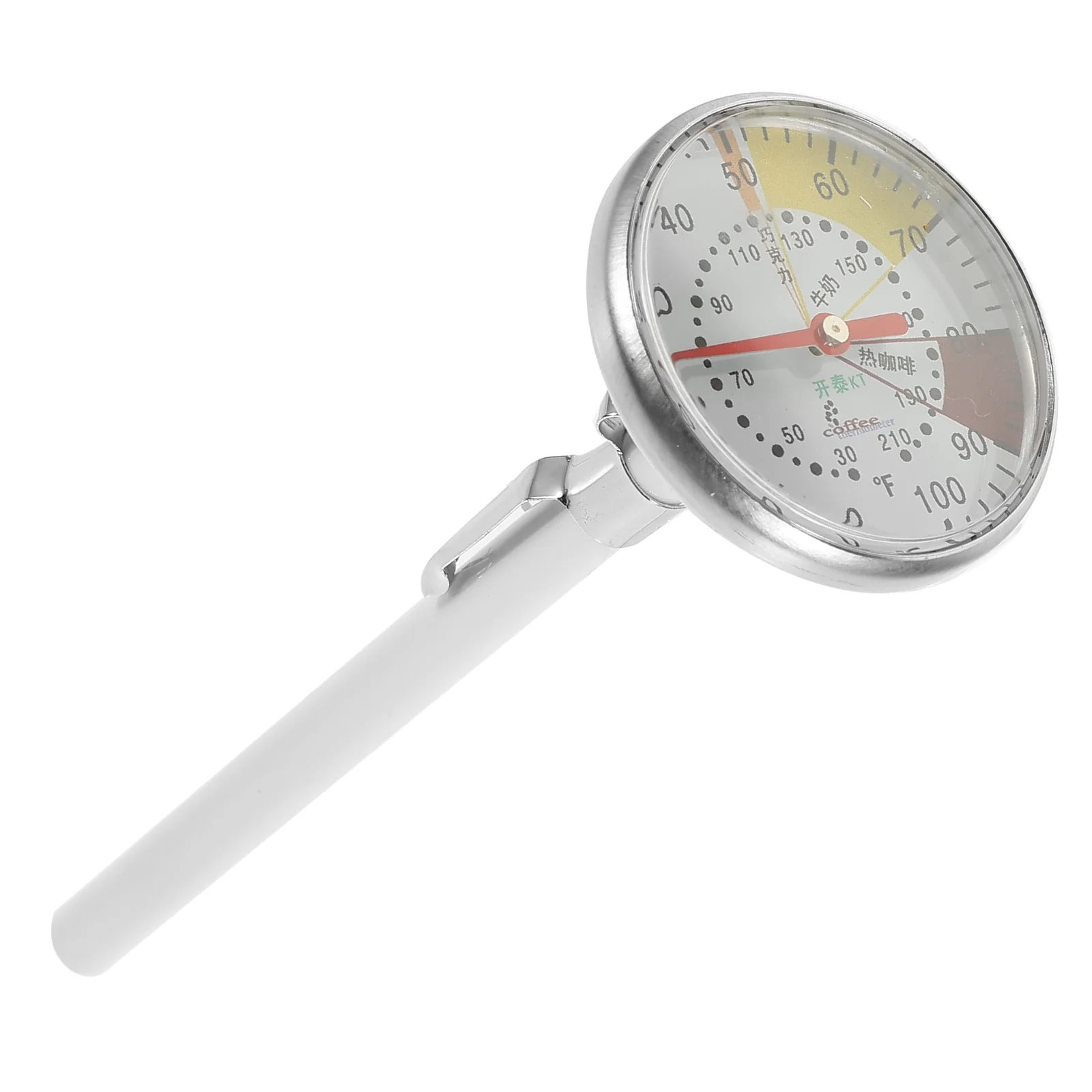 

Latte Needle Thermometer Coffee Espresso Glass Tool Cappuccino Stainless Steel Baby Beverages