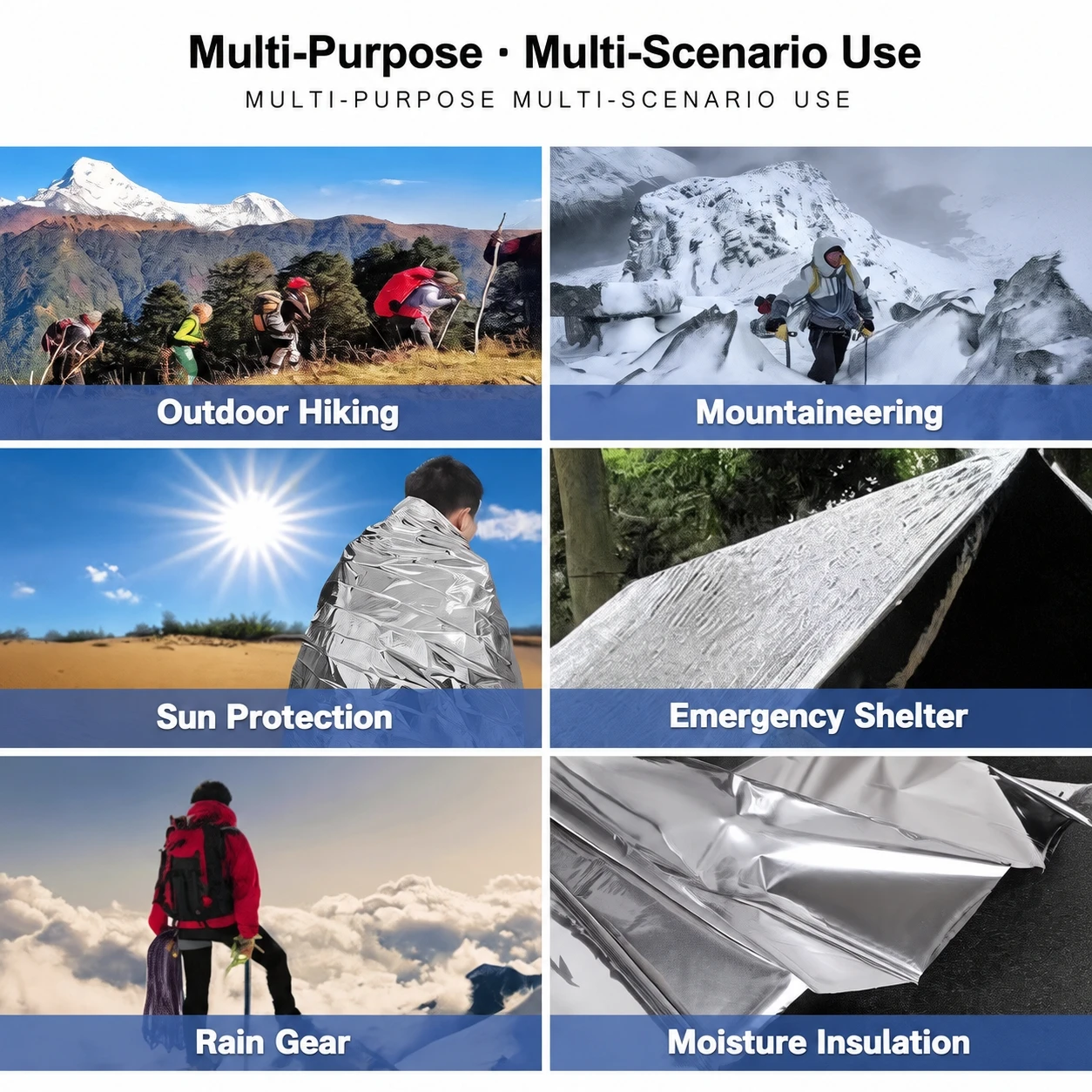 1 buah Selimut Darurat Termal  - Survival Blanket Reflective ulasan dan harga