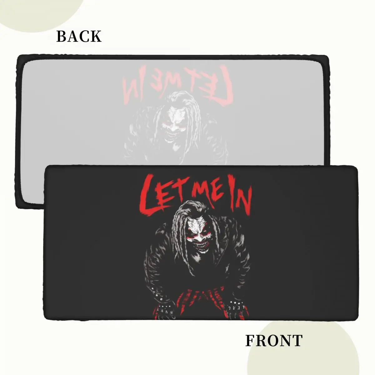 Bray Wyatt Vintage The Fiend Comics Rectangular Tablecloth Waterproof Table Cover for Festival Party Decorations Table Cloth