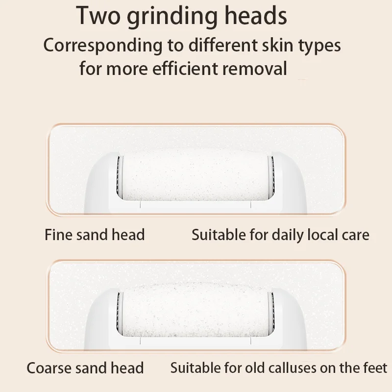 مزيل مسامير القدم الكهربائي USB المهنية القابلة لإعادة الشحن ملف القدم طاحونة آلة باديكير للبشرة الميتة المتشققة والكعب