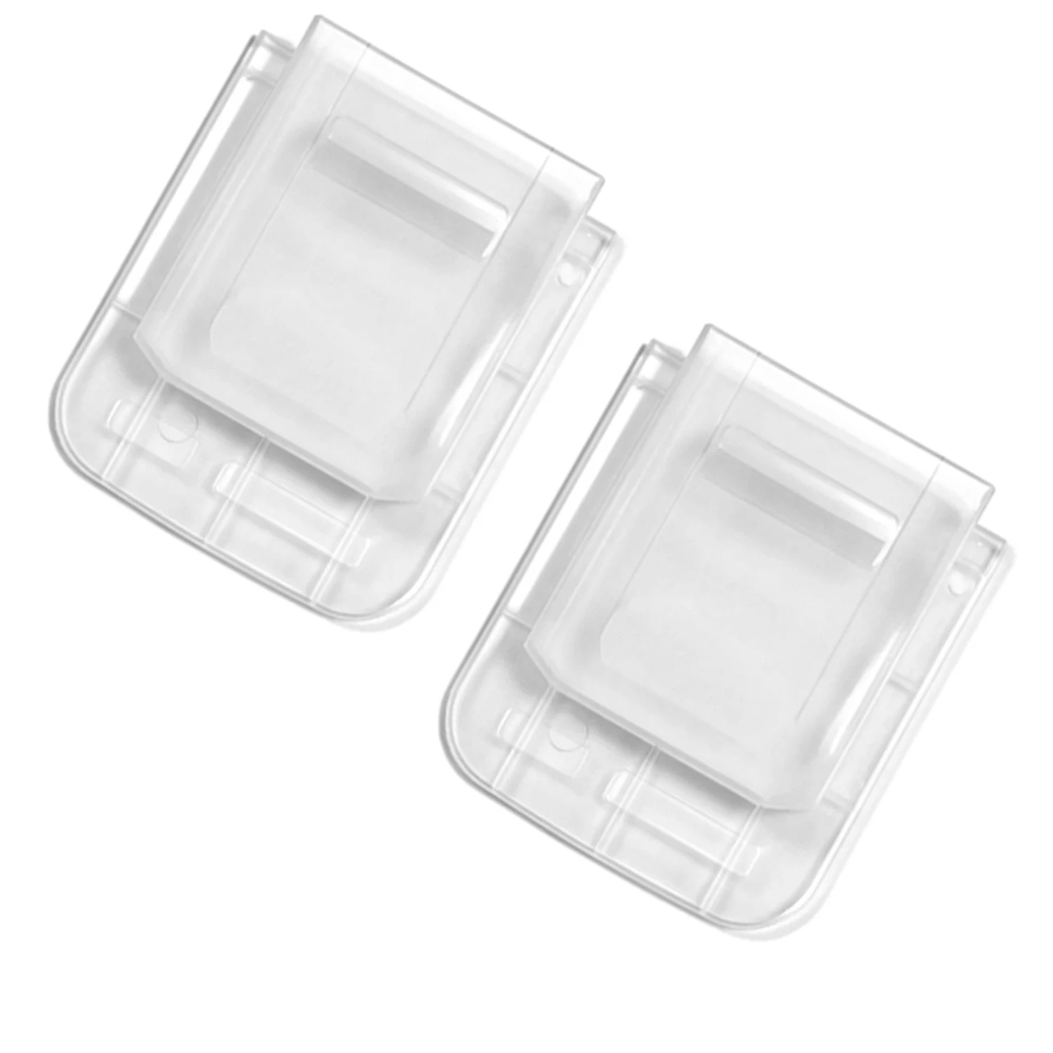 Plastic Dust Cover Compatible with For Dayi For A3/2106 For Lithium Battery Transparent 6.2 cm by 7.75 cm 2 pieces