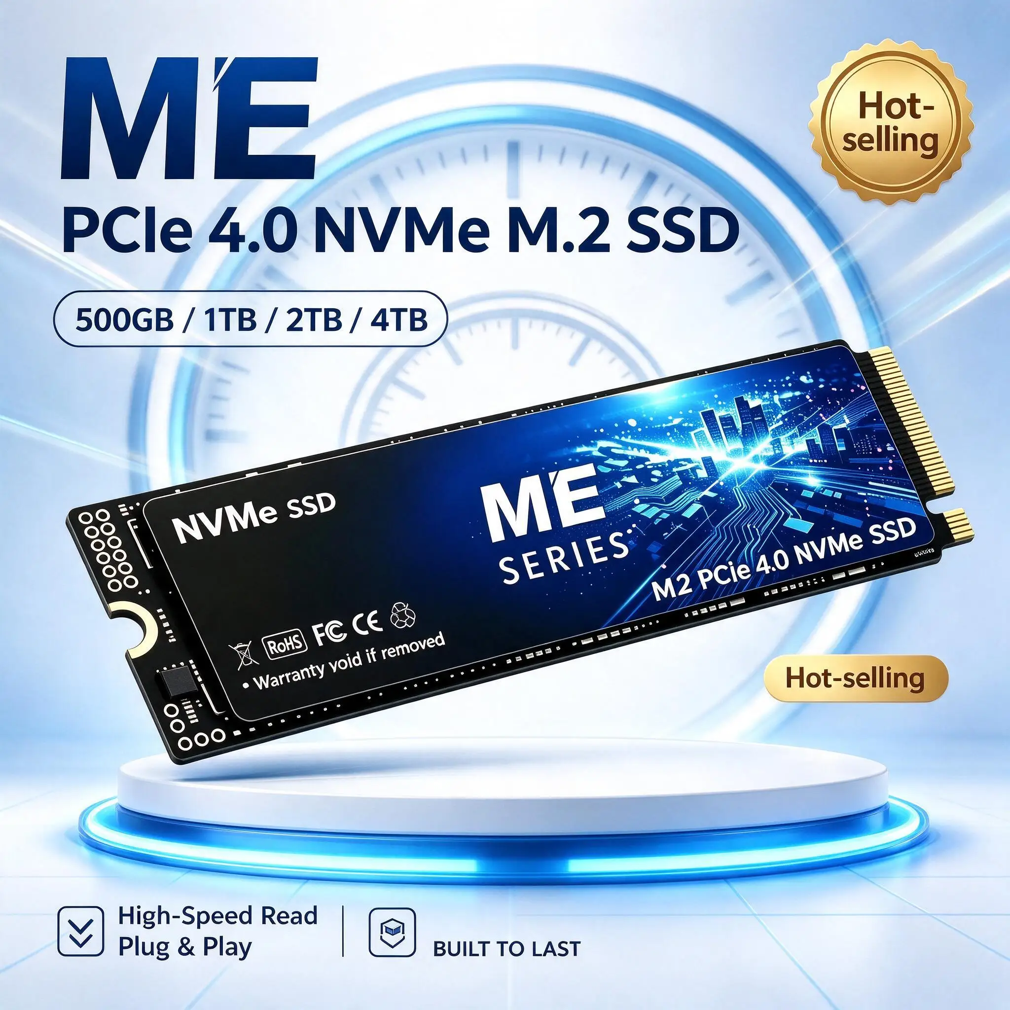 M.2 Nvme 4Tb Pcie 4.0 Ssd - ME PCIe 4.0 NVMe M.2 SSD