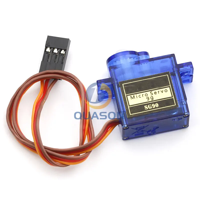 Official Smart Electronics Rc Mini Micro 9g 1.6KG Servo SG90 for RC 250 450 Helicopter Airplane Car Boat For Arduino DIY