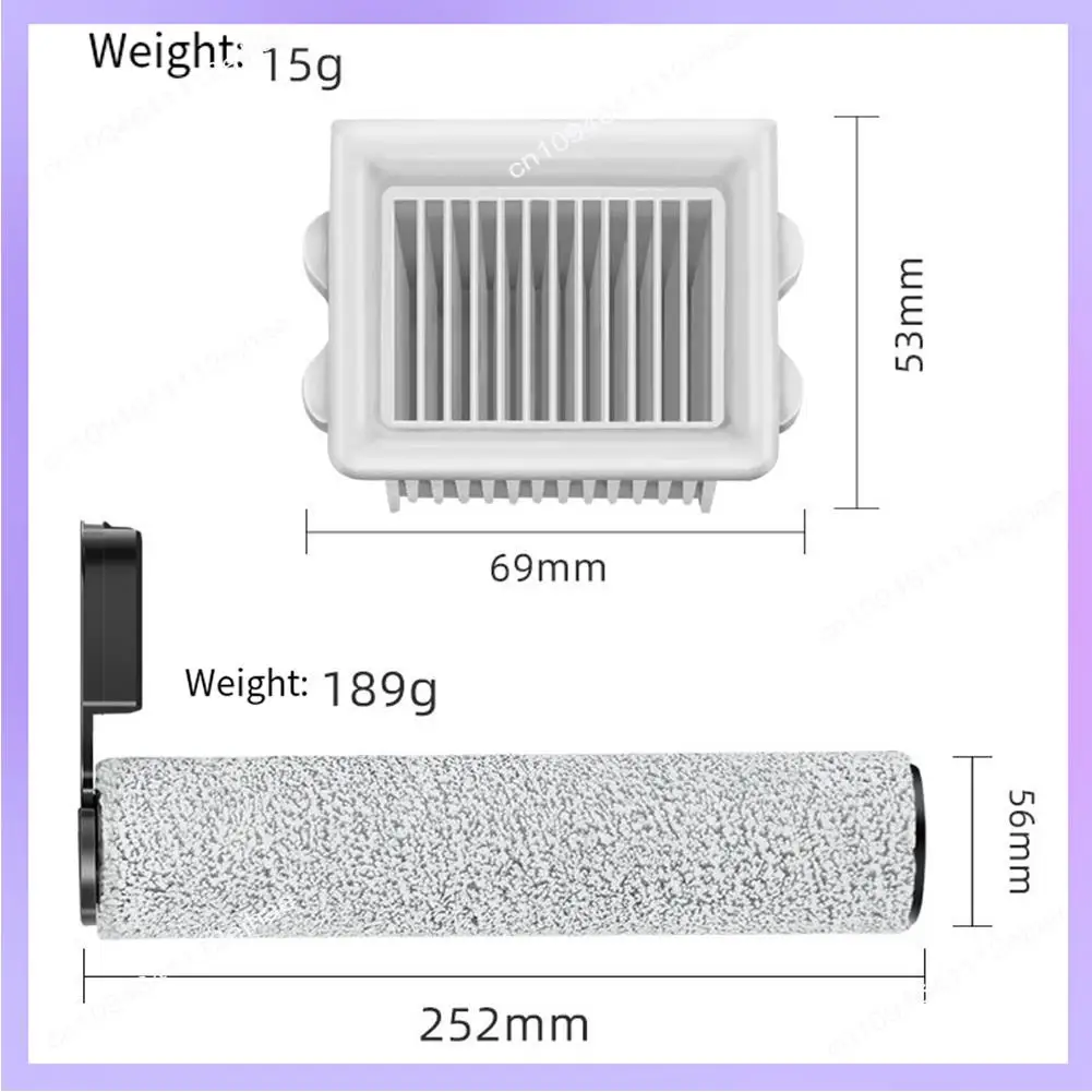 N83R Stone A20 바닥 스크러버 액세서리 A20pro/Flexipro 액세서리 메인 롤러 브러시 필터 교체 키트 브러시