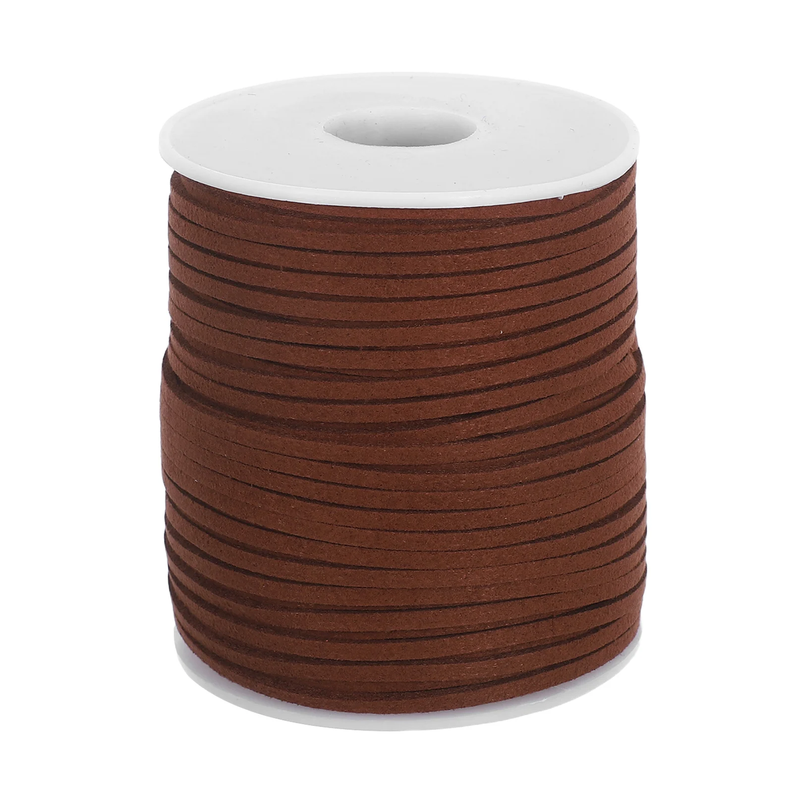 

Faux Suede Cord Deep Coffee Flat 6Mm Diameter for Bracelet Necklace Making DIY Rope Craft String Jewelry Supplies