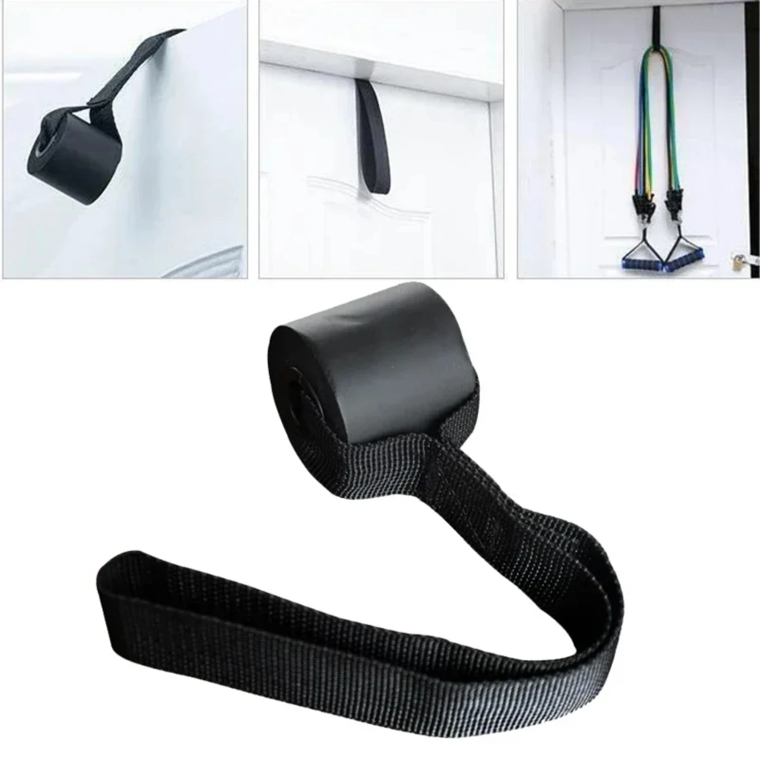 New Enhance Strength and Flexibility with Essential Adjustable Elastic Resistance Door Anchor Holder - Vital Tool for Maximizing