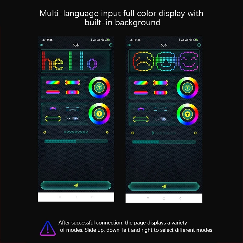 TTKK-Variable Face Glow Mask, Mobile APP Edição, LED, Adequado para Festivais, Festas, Danças, Bares, Discotecas, Hot