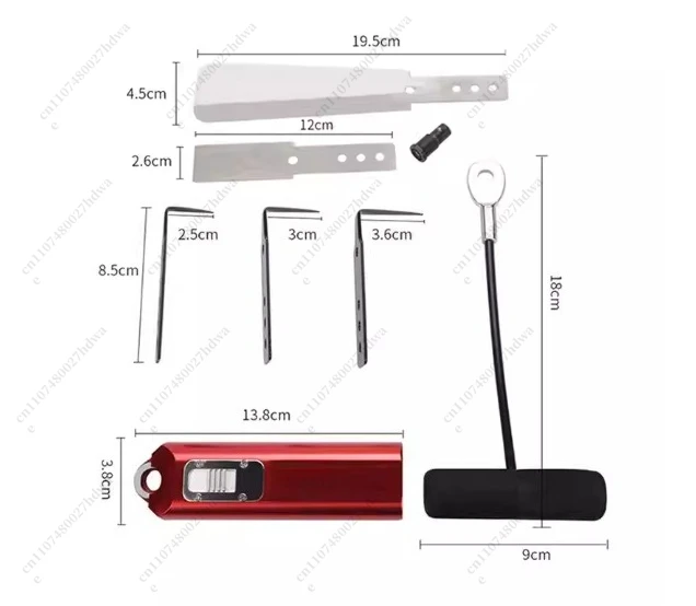 Car Windshield Removal Tools Set Quick Change Pull Knife Spatula Quick Release Cold Knife Auto Glass Disassembling Tool