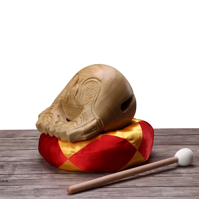 Taiwan Wooden Fish Guilan Wood Home Decor Buddhist Percussion Instrument Wholesale