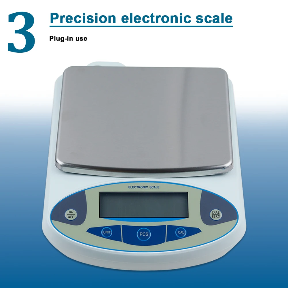 3000/5000g/30kg 0.01g/0.1g Digital Electronic Balance Lab Jewelry Scale High Precision Industrial Kitchen Weighing Balance Scale