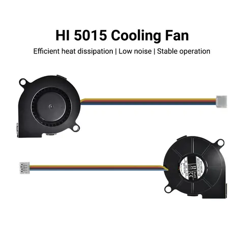Hi 5015 24V 10000 RPM Cooling Fan for Hi 3D Printer L80 Mini Part Cooling Fan High Speed Quiet Blower Fan 3D Printer Accessories