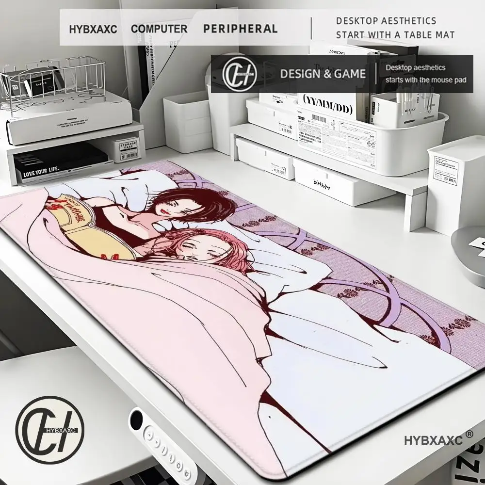 

Anime Oosaki Nana Mousepad HD Printing Computer Gamers Locking Edge Non-slip Mouse Pad XXL90x40cm Keyboard PC Desk Pad