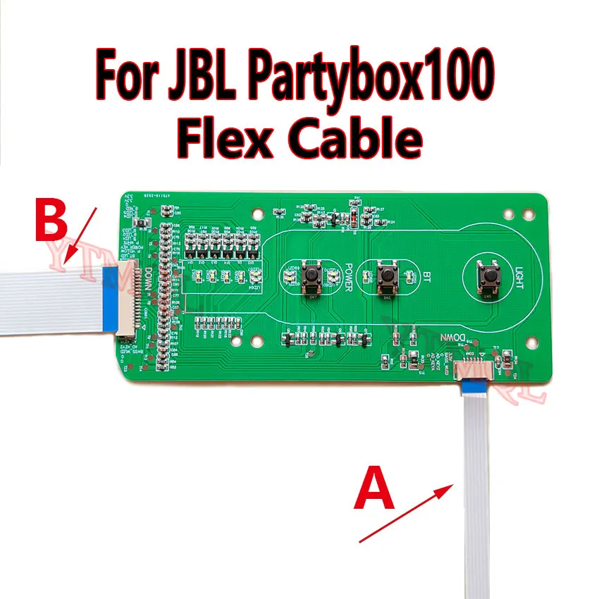 1PCS PALY POWER LIGHT BOARD FFC FPC Flexible Cable For JBL Partybox100 Partybox 100 Flex Cable Connector