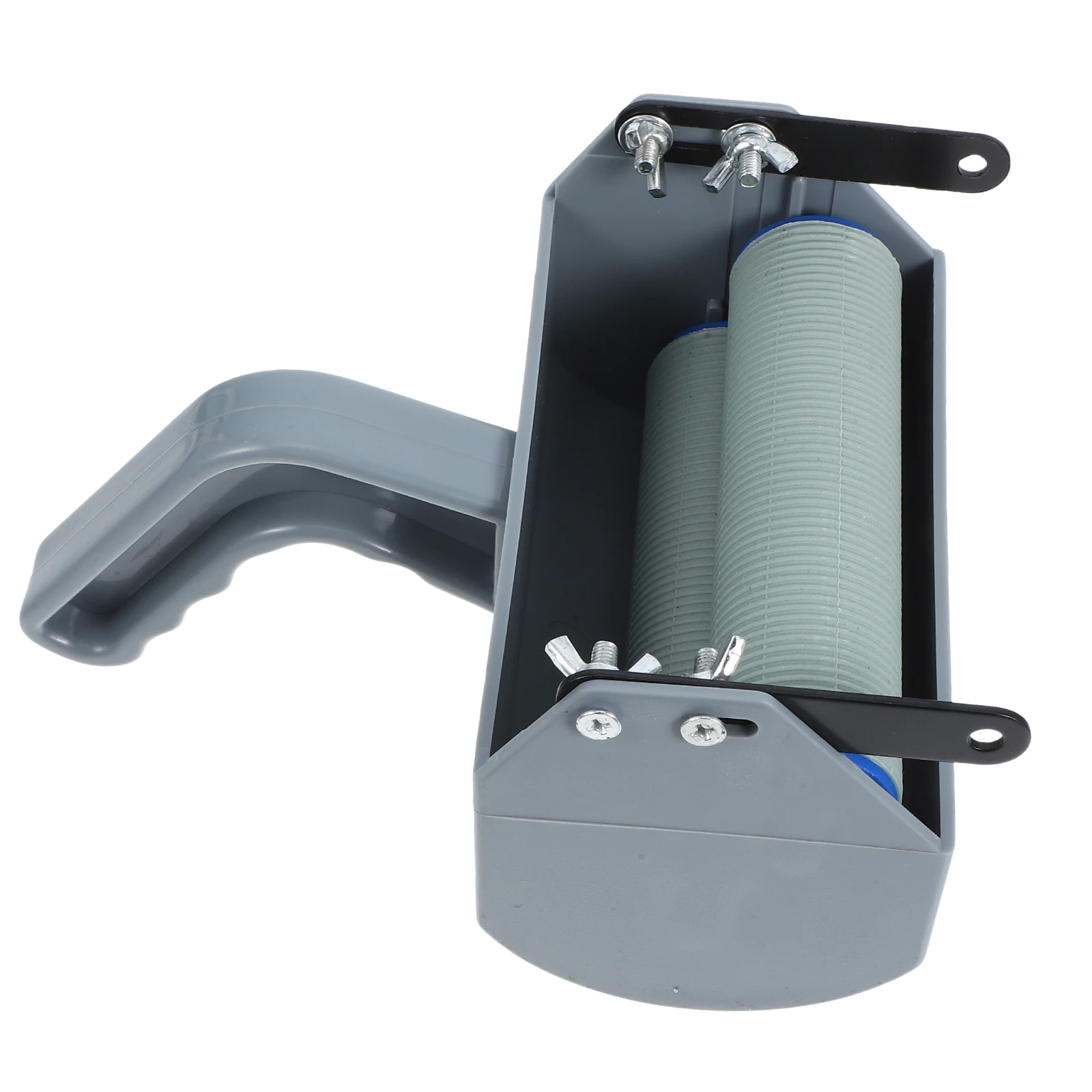 

Зеленая прочная жесткая пластиковая машина для украшения стен 16X9X10 см для 5-дюймовой роликовой кисти, совок «сделай сам», многоразовая ручка, легко