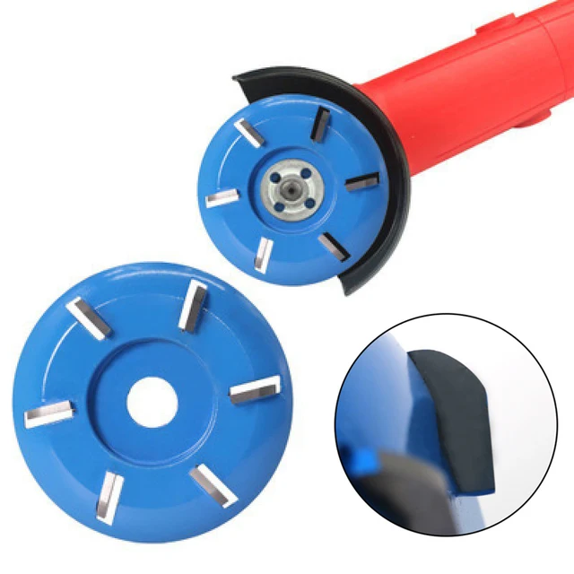 6-zębowa tarcza do rzeźbienia w drewnie Turbo Ściernica do drewna 5/8" 7/8" 22mm Tuleja trzpieniowa Turbo Taca na herbatę do rzeźbienia w drewnie