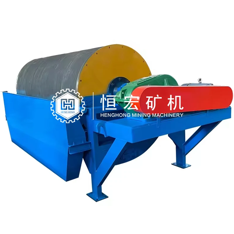 8000 غاوس الأسطوانة المغناطيسية المنغنيز خام عالية القوة الأسطوانة المغناطيسية مخصص خام الأسطوانة معدات الفصل المغناطيسي