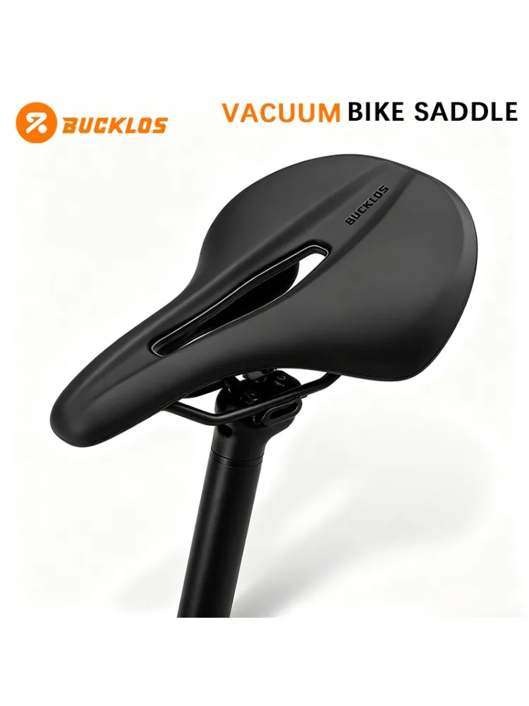 AliExpress BUCKLOS PU Leather Bicycle Seat Hollow Breathable Road Bike Saddle 150mm 160mm Cycling Seating Cycling Parts