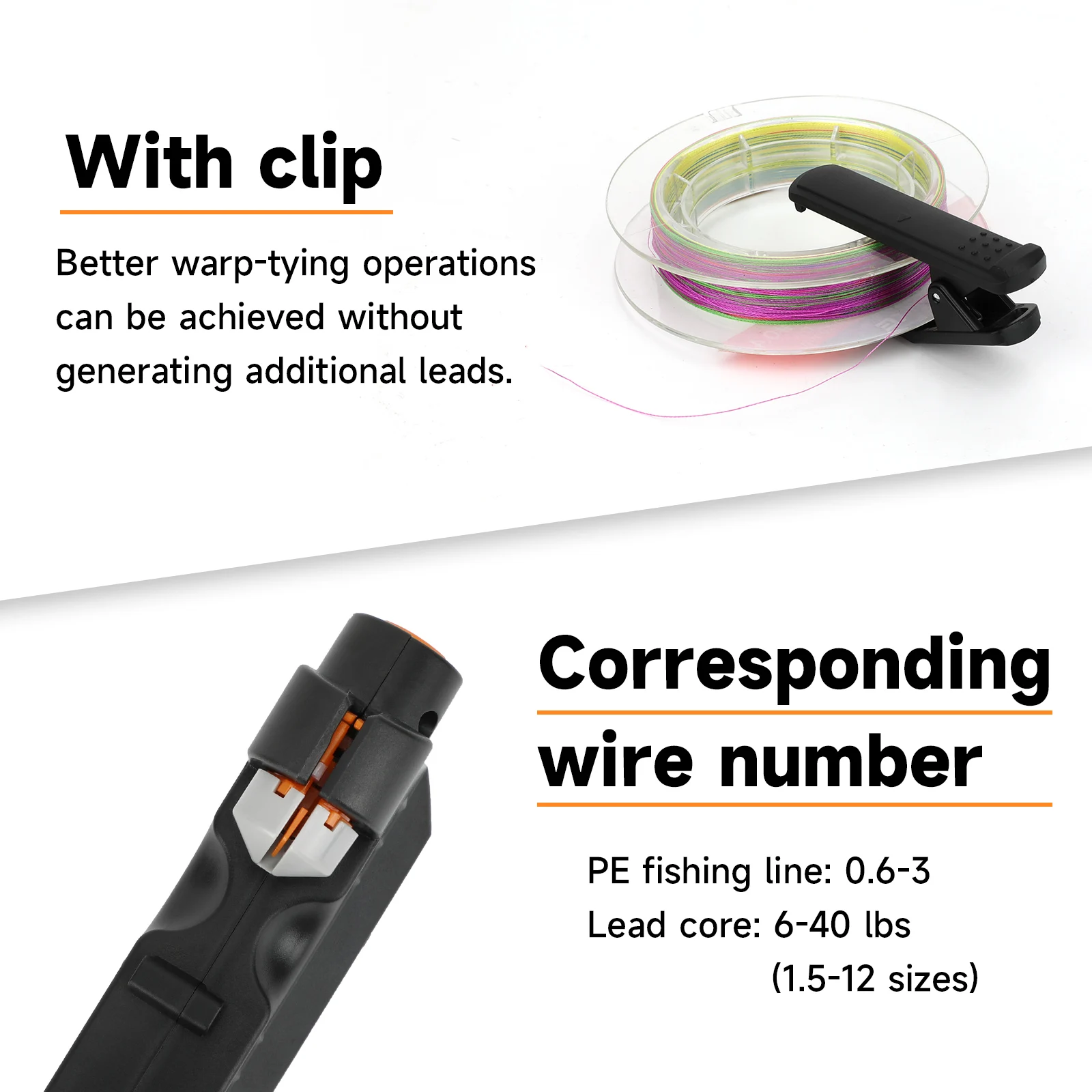 SANLIKE Black Electric Knotter Auxiliary Knotter Fishing Line Winder Fishing Line Automatic Knotting Tackle Equipment