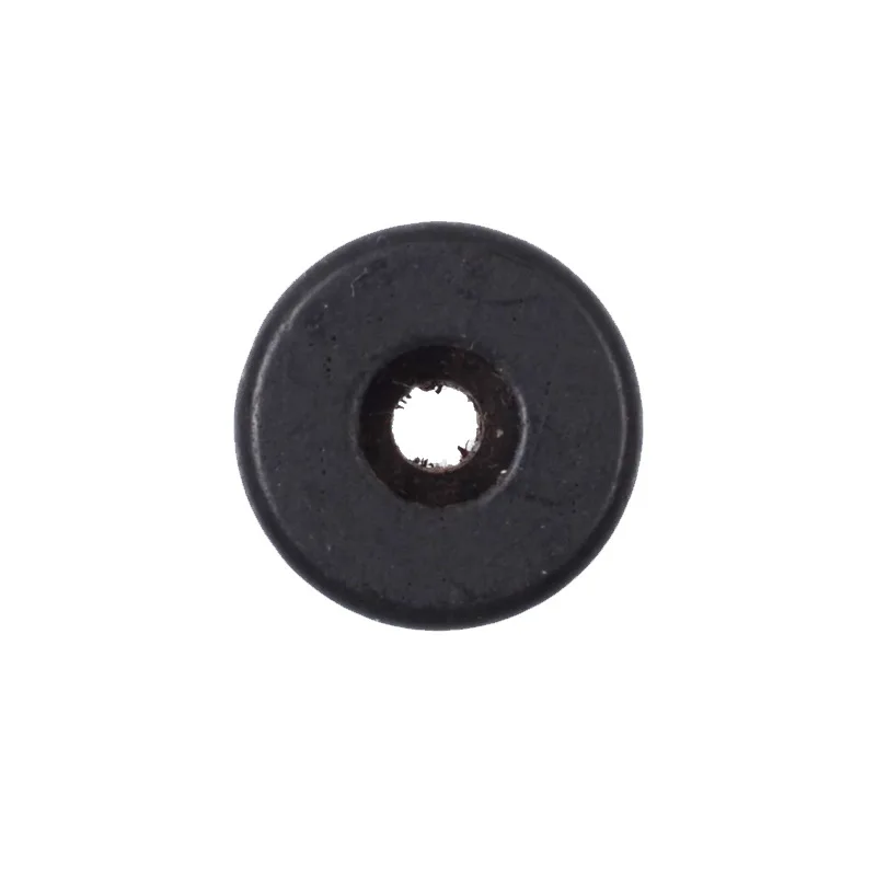 2pcs Acoustic Guitar Solid Ebony Endpin – Small Ebony Tailpin Ebony Strap Button Strap Retainer Guitar Parts & Accessories
