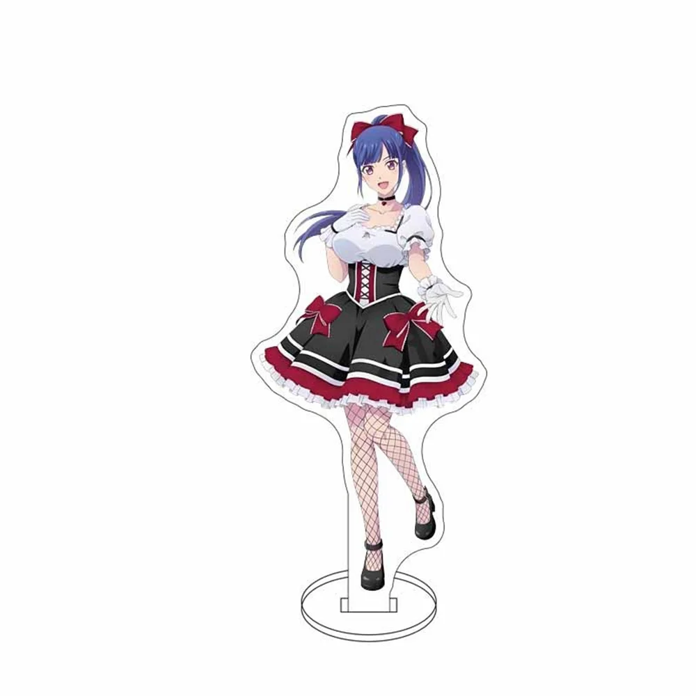 15CM Anime diosa cafetería tienda soporte acrílico modelo Cosplay encanto personajes ornamento accesorios productos colección regalos