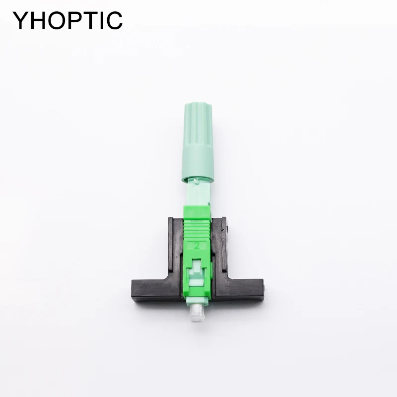 FTTH SC UPC/APC Connector Embedded High Quality Fast Connector SC Quick Connector FTTH Tool Cold Connection Optical Adapter