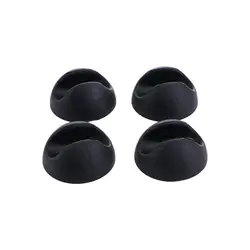 Protectores de suelo de silicona para horquilla, tapas para patas de escritorio, almohadillas para pies de muebles, cubiertas para pies de mesa, almohadilla para patas de Silla, decoración del hogar