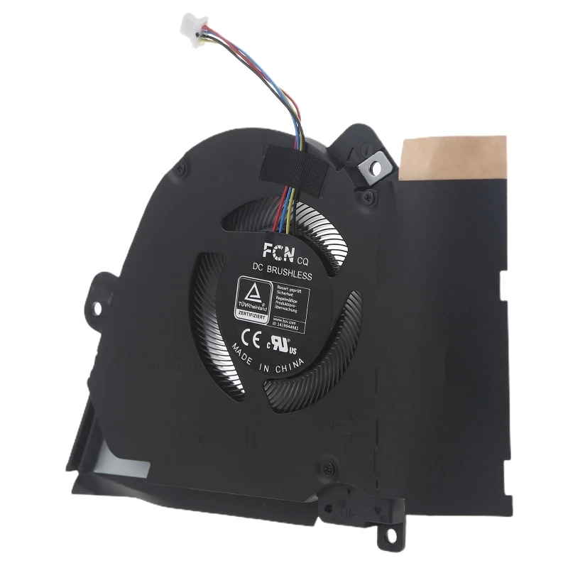 Laptop Cooling Fan for TUF F15 FX516 FX516P FX516PM FX516PC Notebook Cooler VGA Radiator for DC 12V 1A 4pin 4wire