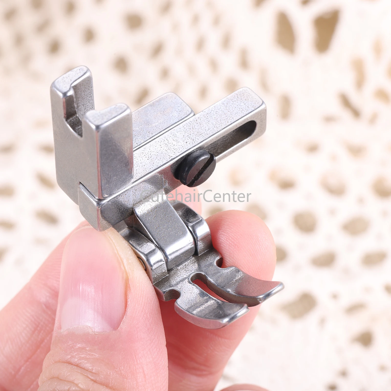 #T3 Adjustable Cording Regular Zipper Presser Three in One Steel Foot Lockstitch Industrial Sewing Machine Left/Right Unilateral