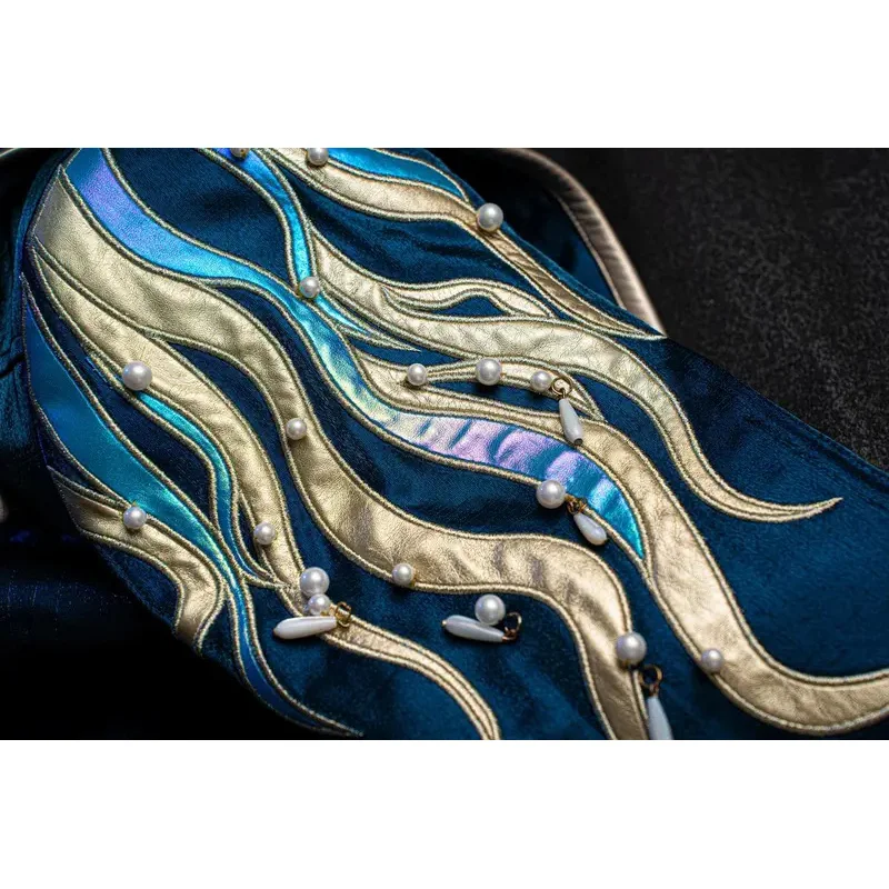 مجموعة أزياء CyIdentity V التأثيرية الملحن Cos Ghost Sail مجموعة ملابس تنكرية جديدة للبشرة للفتيات والنساء ملابس الهالوين للبالغين #5