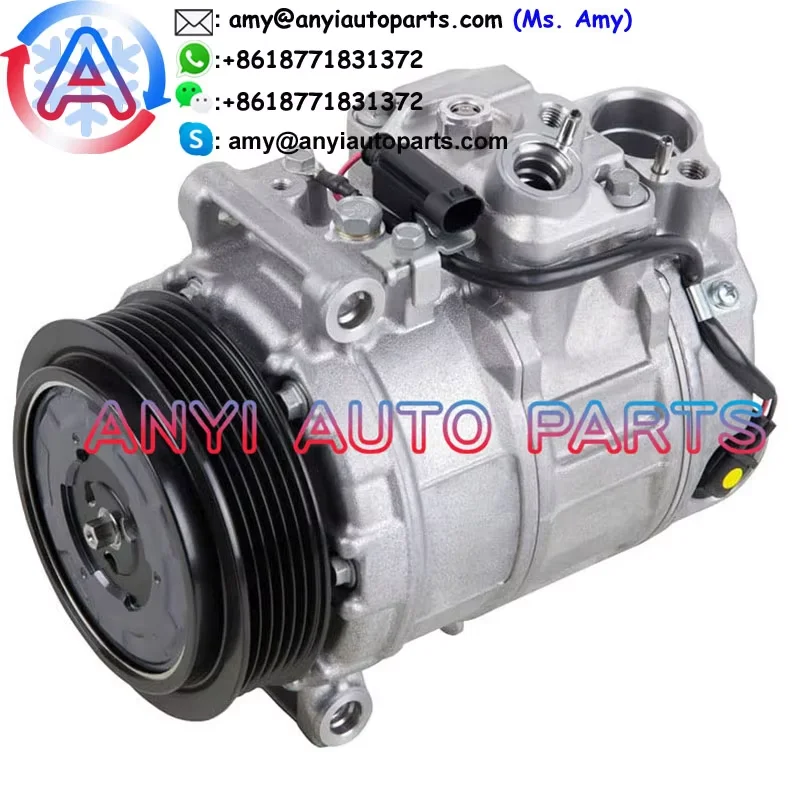 

China Factory COM303 DENSO 7SEU17C/6SEU16C 6PK Auto ac compressor for Mercedes-BenzS63/CL550/C230/C240/C250/C280/CLK550/E320