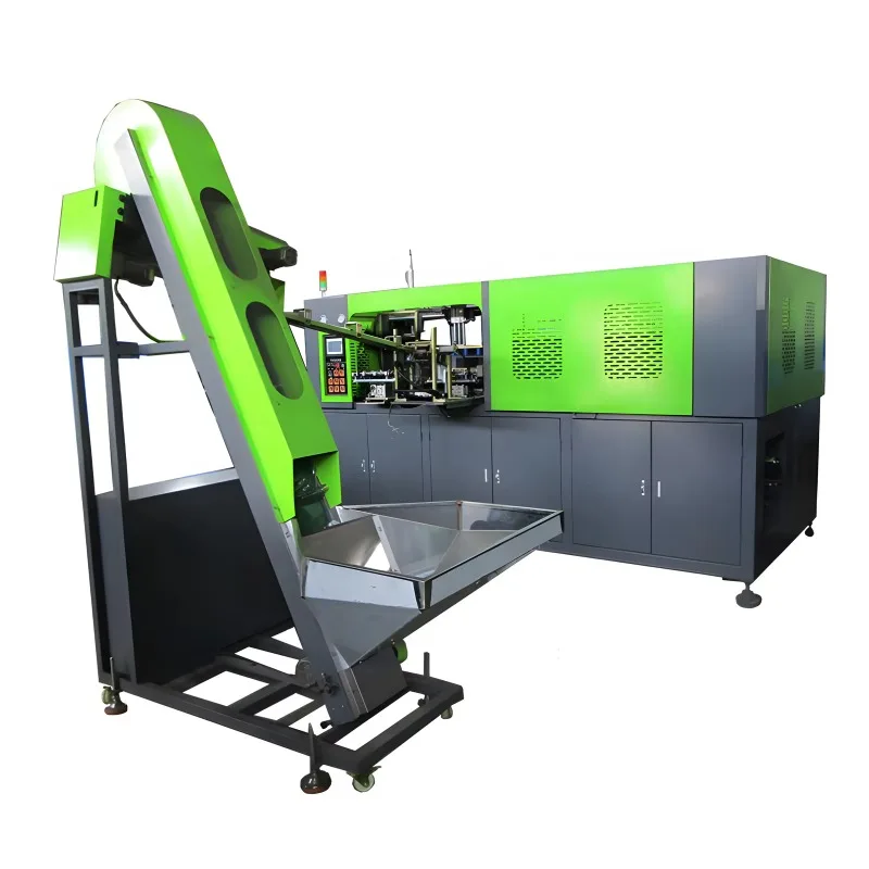 Automatic PET Bottle Making Machine 2 Cavity Fully Auto Stretch Blow Molding Equipment For 500ml Drinking Water Plastic Flask