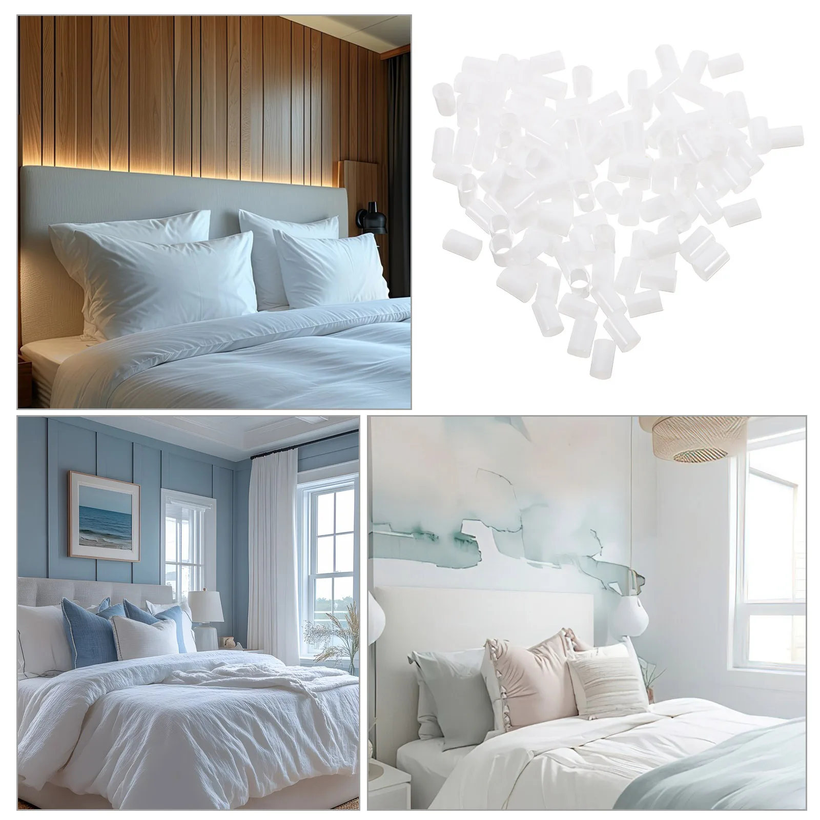 500G Morbidi Tubi di Pe Tubo di Riempimento del Cuscino Confortevole di Supporto Per L'Home Office Viaggi Uso Cuscino Ripieno Perline Artigianali Kit di Ricarica