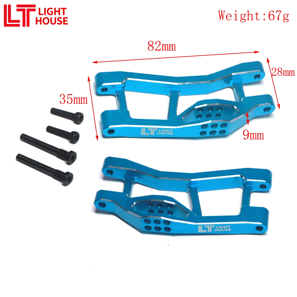 

Комплект алюминиевых задних нижних рычагов LIGHT HOUSE 7075, для TRX MINI MAXX BL-2s 4WD, бесщеточный Monster Truck 107154-1, обновленные детали