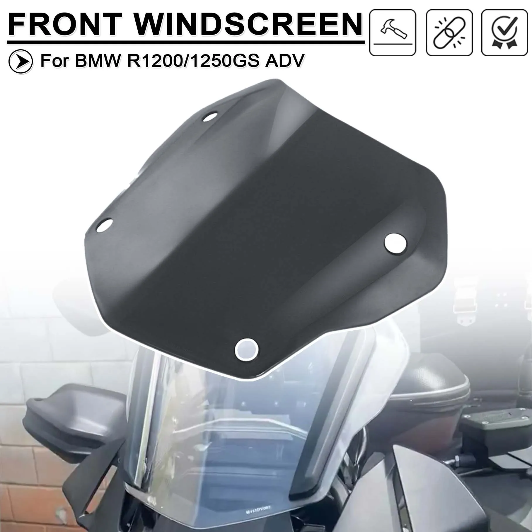 

Sport Screen Windshield Wind Shield Spoiler For BMW R1200GS R1250GS LC ADV R 1200GS 1250GS Adventure Front Windscreen Deflector