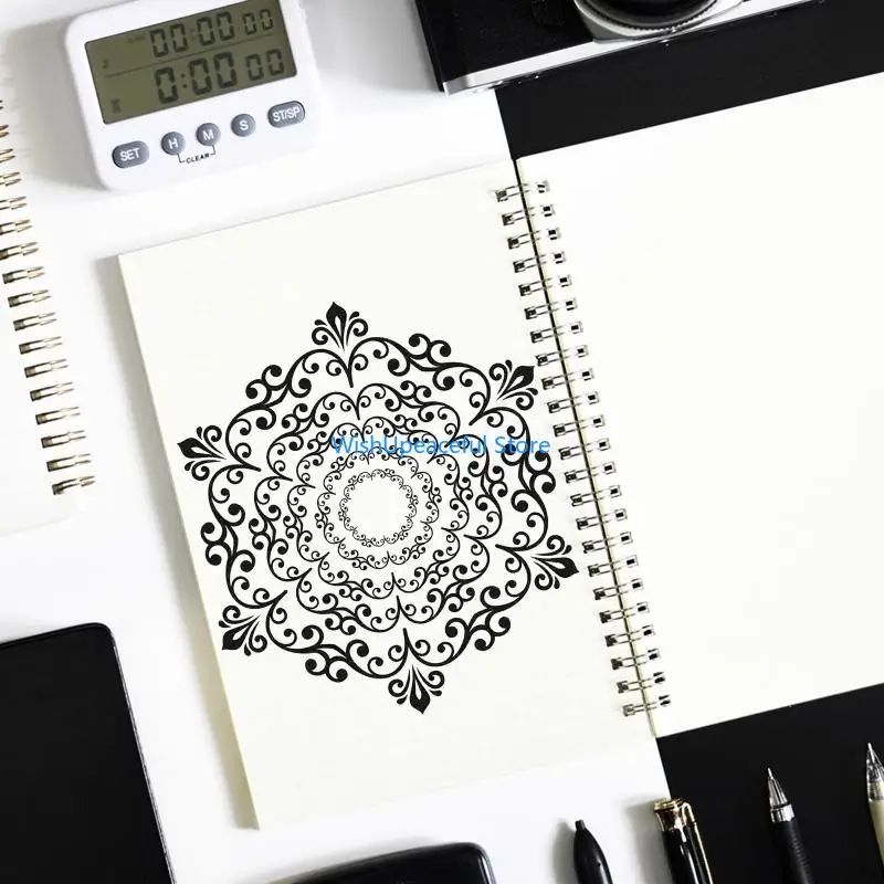 

34YA Flower Silicone Clear Seal Stamp Diy ScrapBooking