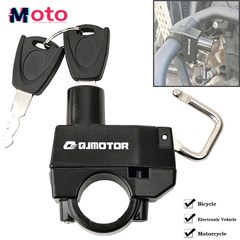 Motorcycle CNC Accessories Helmet Lock Anti-Theft Helmet Fit For QJMOTOR QJ600GS Q600RR RRQ600 SRK600 QJ250 800SRT 800 X/SX/SRT