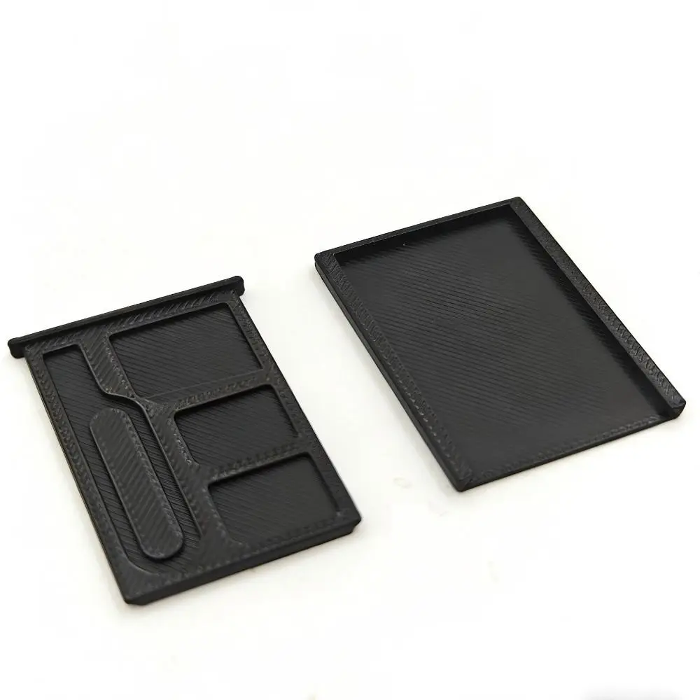 1PCS with Eject Pin 3D Printed SIM Card Storage Box 2-Slots SIM Card Shockproof Secure Storage Box 1-Slot TF Card