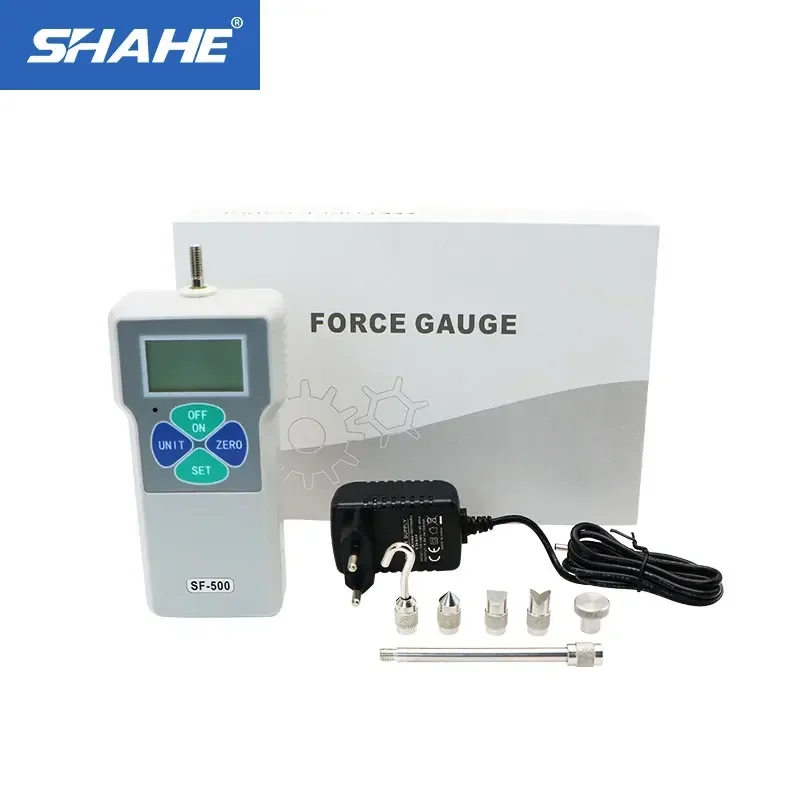 

SHAHE SF Digital Push Pull Force Gauge Portable Dynamometer Force Tester Meter Economical Digital Force Meter