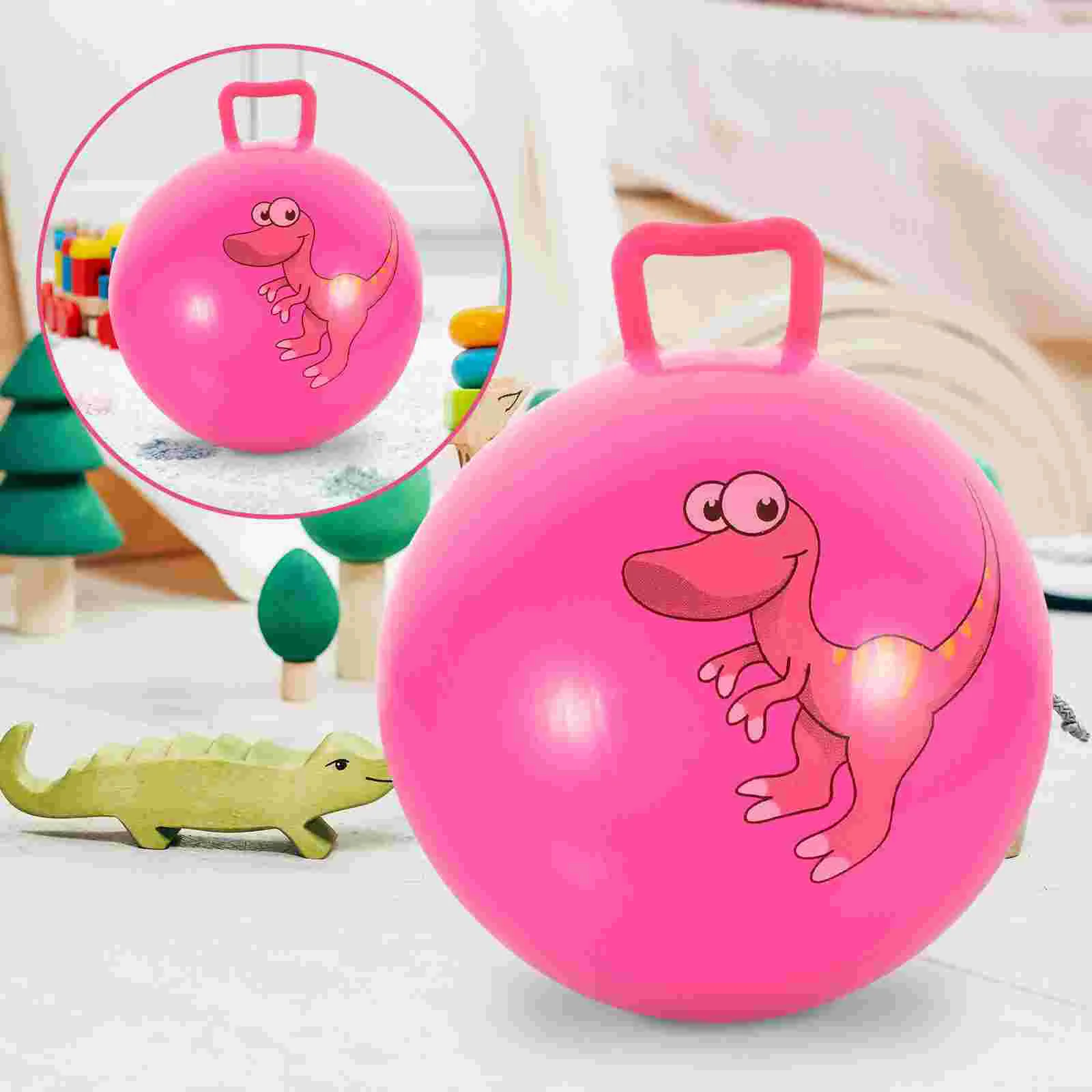 

Inflatable Hop Ball Children Bounce Jumping Exercise Trampoline for Adults Kids Toys Space