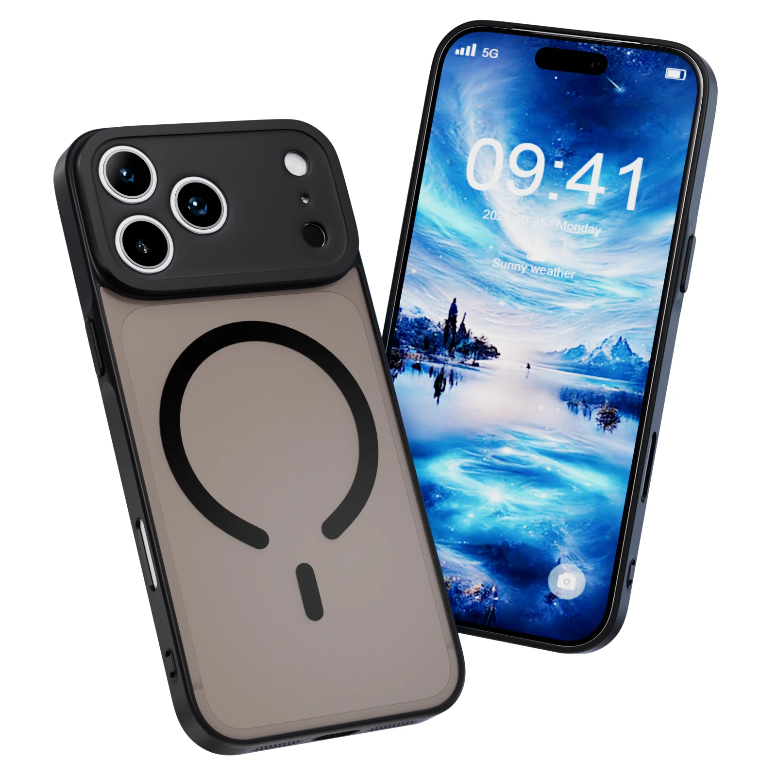 Magnetic for Apple iPhone 17 Pro Case, Compatible with MagSafe, Shockproof Military-Grade Protection, Anti-Fingerprint Case