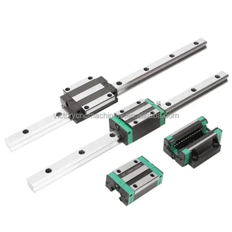 Chinese Brand 15mm 250mm Length HGR15 Linear Guide Rail Linear Guideways Linear Motion Guide Systems