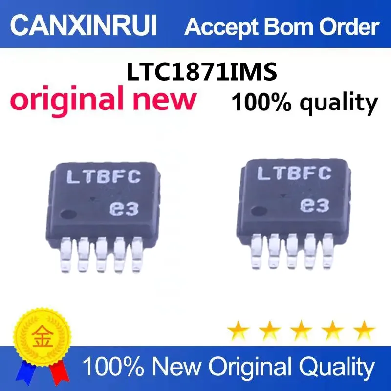 

LTC1871 LTC1871IMS Silk Screen LTBFC Switching Controller Chip New Imported Hot Sale