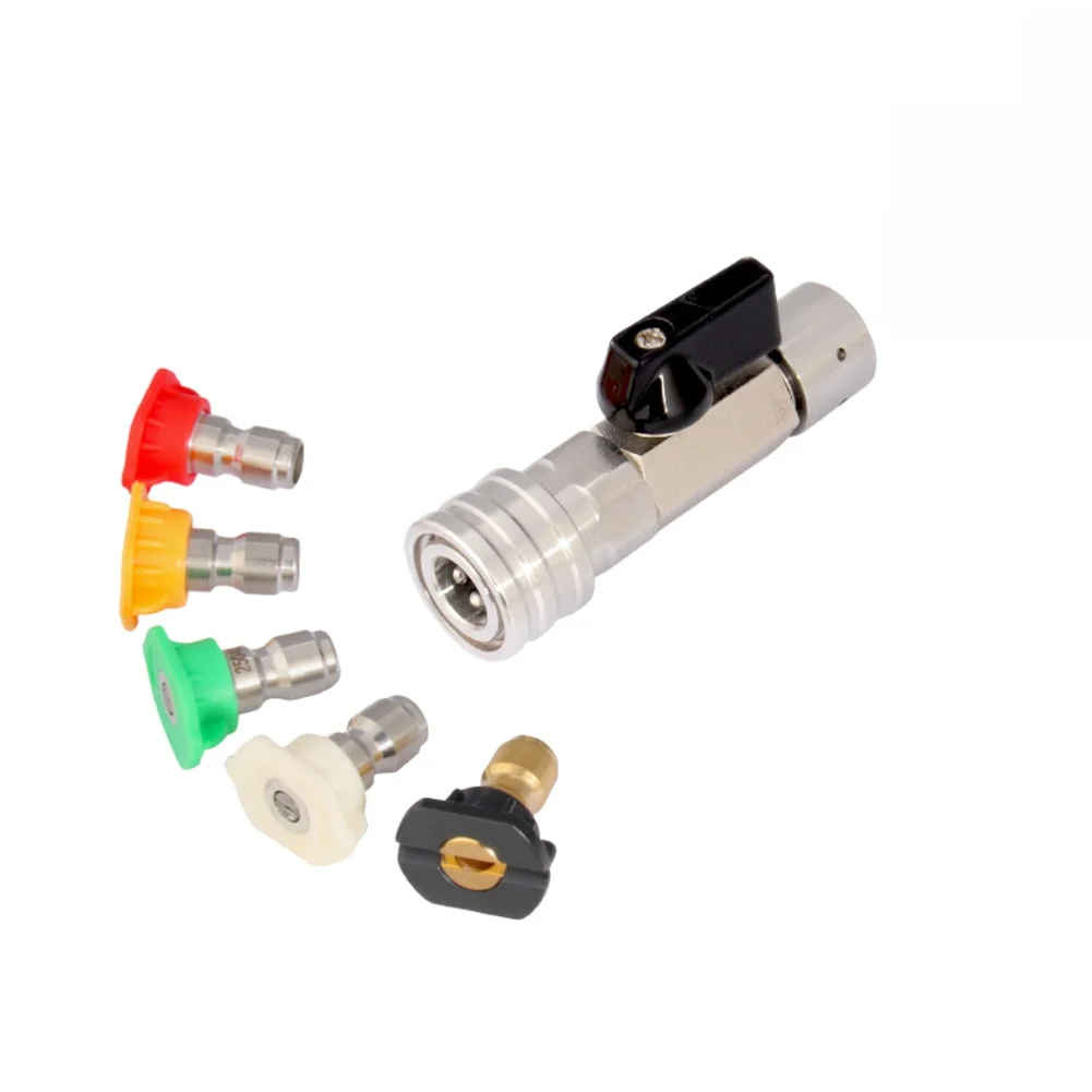 For Car Washing Pressure Washer Ball Valve High Pressure Cleaning Accessories As Shown Secure Locking Mechanism