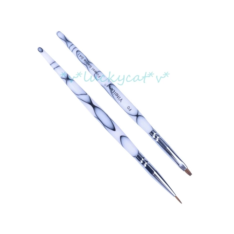 new durable Dental Porcelain Applying Pen Porcelain Ceramic Sable Ermine Brush Pen Set Tool Dental Lab Porcelain Pen mul-model